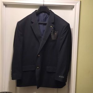 Brand new never been worn navy blue business sport jacket tags still on